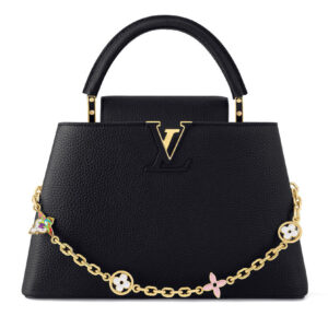 Louis Vuitton LV X TM Capucines MM Black