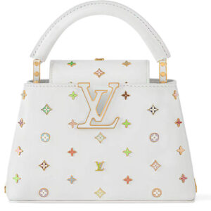 Louis Vuitton LV x TM Capucines Mini M14165 White