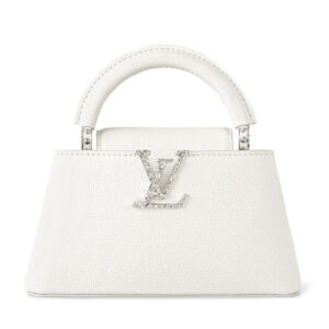 Louis Vuitton Capucines East-West Mini M24666 M24671 White