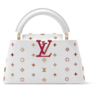 Louis Vuitton LV x TM Capucines East-West Mini M27636 White
