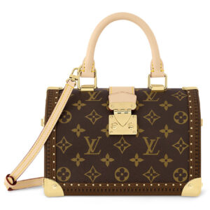 Louis Vuitton Speedy Trunk 20 Monogram M11154 Brown
