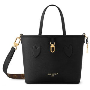 Louis Vuitton Neverfull Bandouliere Inside Out BB M12099 M12106 Black