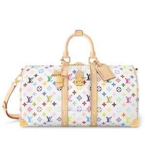 Louis Vuitton LV X TM Keepall Bandouliere 45 M13742 White