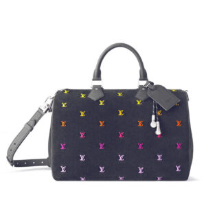 Louis Vuitton Fortok LV Speedy 40 Bandouliere M14136 Black