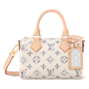 Louis Vuitton Speedy Bandouliere 20 M24709 Cream
