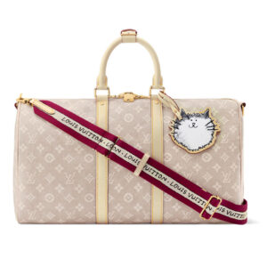 Louis Vuitton Keepall Bandouliere 45 M25787 Apricot