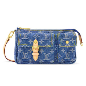 Louis Vuitton Pochette Accessoire Cargo M27602 Blue