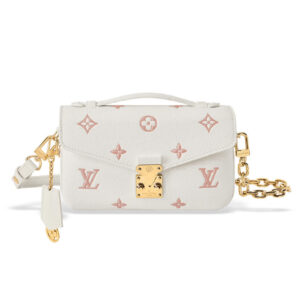 Louis Vuitton Pochette Metis East West M27575 Cream