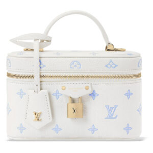 Louis Vuitton Vanity Chain Pouch M27744 Blue