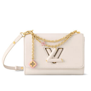 Louis Vuitton Twist MM Slim M14341 Cream