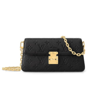 Louis Vuitton Wallet On Chain Metis M82637 M82836 Black