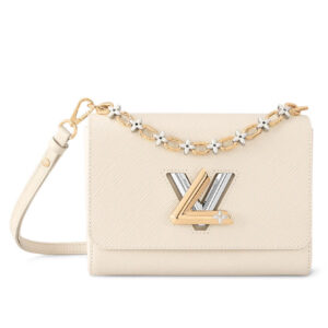 Louis Vuitton Twist MM M24043 M24044 Cream